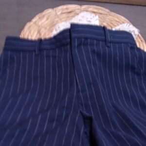 Tommy Hilfiger Kids Blue and Whitecstriped Pants